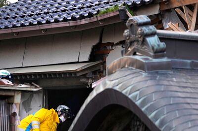 Japan: Woman in Her 90s is Rescued Five Days after Deadly Earthquake