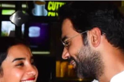 Watch: Patralekhaa Blushes as She is Called 'Bhabiji' with Rajkummar Rao by Her Side