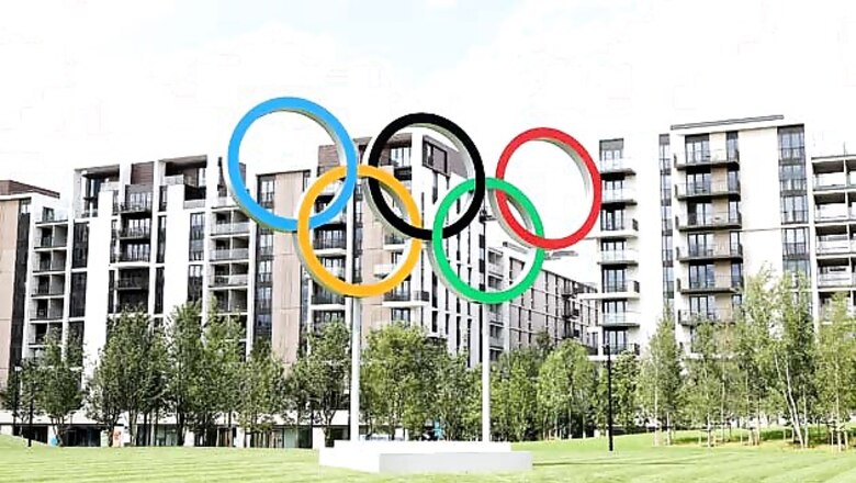 Bindra, archers, lifters enter Olympic Village