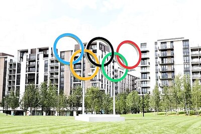Bindra, archers, lifters enter Olympic Village