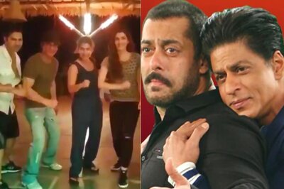 Throwback Video Of Shah Rukh, Kajol Dancing To Salman's Song Prem Ratan Dhan Payo Goes Viral
