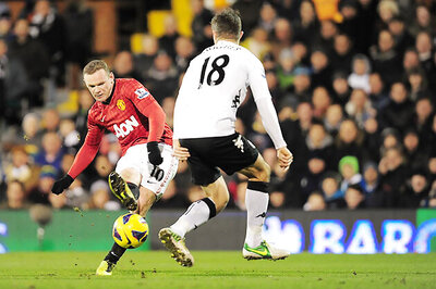 Rooney gives Manchester United 1-0 win at Fulham