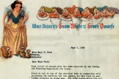 Walt Disney’s Letter From 1938 Which Said ‘Women Don't Do Creative Work’ Goes Viral