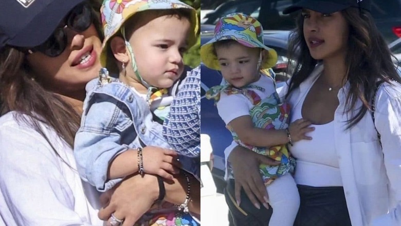 Priyanka Chopra, Malti Marie Jonas Enjoy A Sunny Day Out In LA; Fans Say 'Gorgeoue Mother Daughter Duo'