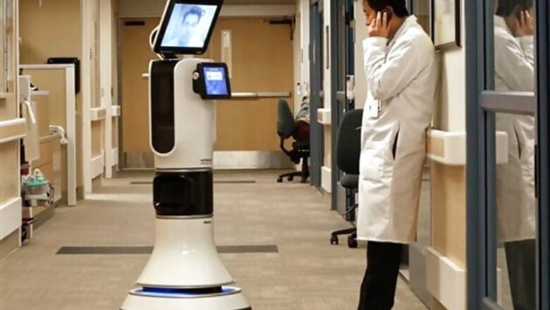 Robots let doctors 'beam' into remote hospitals