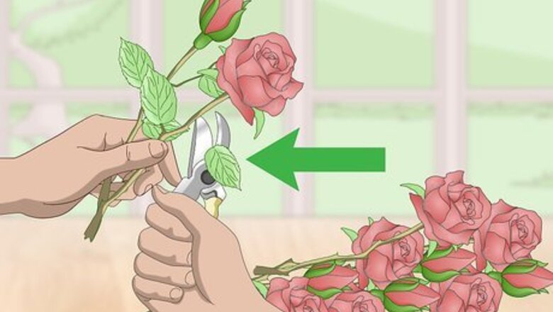 How to Make a Rose Bouquet