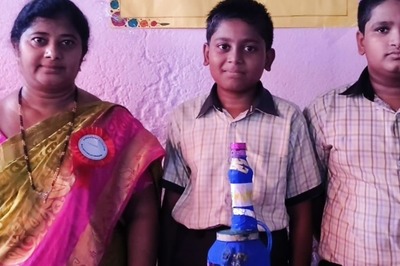 In Andhra Pradesh, Class 7 Student Makes Mini Cooler Using Empty Plastic Box