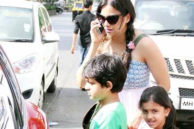 Snapshot: Gorgeous mom Maria Goretti steps out with her kids for brunch