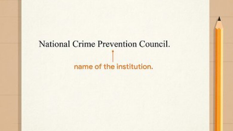 How to Cite a PSA