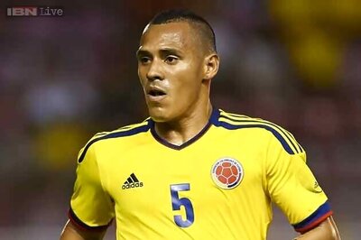 Carbonero replaces injured Ramirez for Colombia