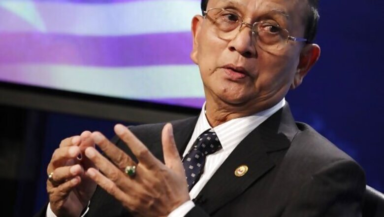 Myanmar president visits sectarian-hit areas