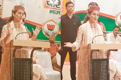 Kangana Ranaut Addresses BJP Workers in Mandi for 1st Time: 'Main Apna Sab Chhodh Kar...' | Watch