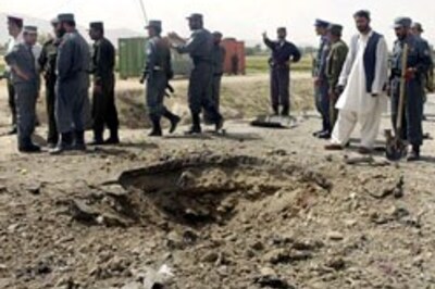 Two blasts rock Afghan, 10 killed