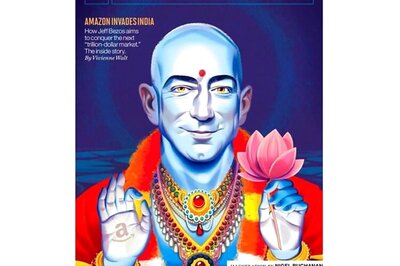 Fortune magazine draws flak for depicting Amazon's Jeff Bezos as Lord Vishnu