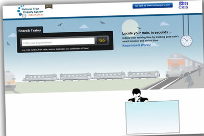 Train enquiry website to get a facelift