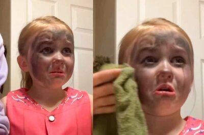 Watch: Little Girl's Meltdown After Her Face Paint Won't Wash Off Is Adorable