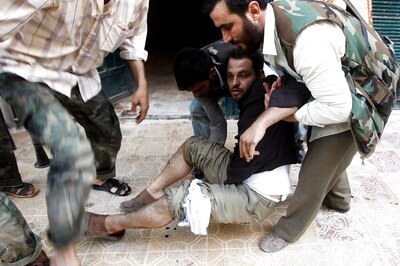 34 dead in rebel rocket fire on Syria's Aleppo