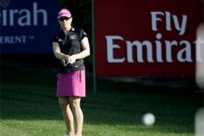 Sorenstam opens final start with 70 in Dubai