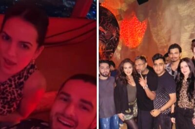 Natasa Stankovic, Aleksandar Alex Ilic Party With Yo Yo Honey Singh At Mumbai Club
