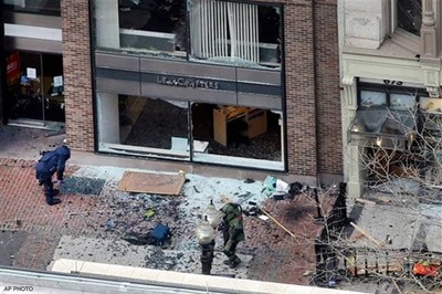 Boston Marathon blasts: No-fly zone ordered over explosion site