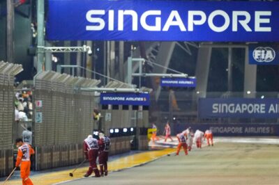 F1: Rain Delays Start of  Singapore Grand Prix 2022