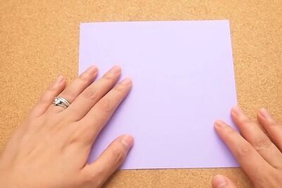 How to Fold a Piece of Paper in Half