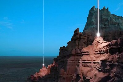 Photo With Moving Light Beams Using AR Projector Fetches Rs 42.5 Lakh in Auction