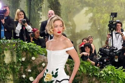 Met Gala 2024: Gigi Hadid Is Nothing Less Than A Dream In Floral Ivory Gown