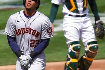 Yordan Álvarez Hits 3-run Homer As Astros Beat A's Again