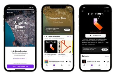 Apple Rolls Out Podcasts Subscriptions and Channels in Over 170 Countries