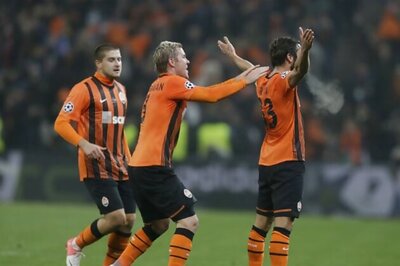 Dortmund held to a 2-2 draw by Shakhtar in the first leg