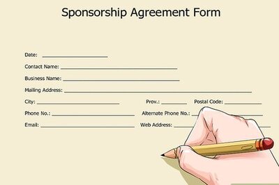 How to Write a Sponsorship Contract
