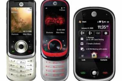 Motorola announces 3 new handsets for India