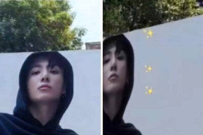 Little Girl Screams With Joy Seeing Jungkook's Massive Poster: 'My Taehyungkook'