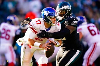 Fromm Flops In 1st Start, Benched In Giants' Loss To Eagles