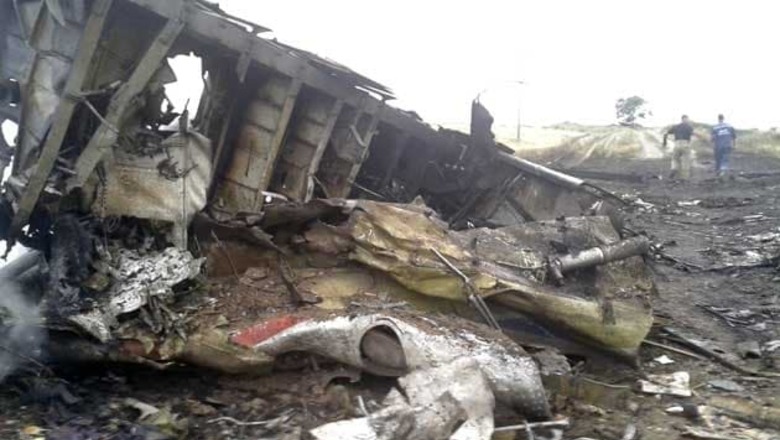 Malaysian airliner with 295 on board crashes in Ukraine near Russian border