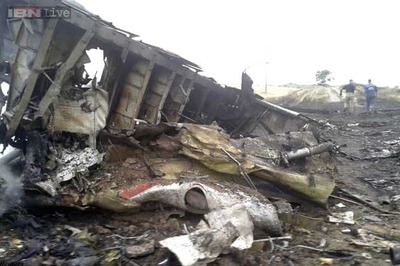 Malaysian airliner with 295 on board crashes in Ukraine near Russian border