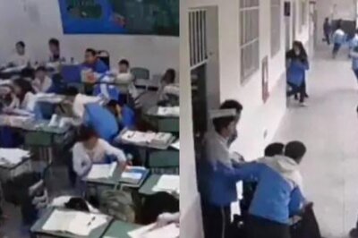 Watch: In China, Classmates Rescue Specially-Abled Student During Earthquake