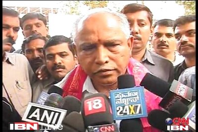 Yeddyurappa in tears as he sets out to quit BJP