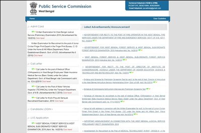 WBPSC Recruitment 2018: 182 Forest Services Posts, Apply before 2nd July 2018