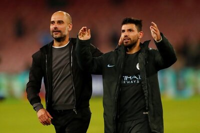 Aguero Scripts History, Takes Man City Through to Round of 16