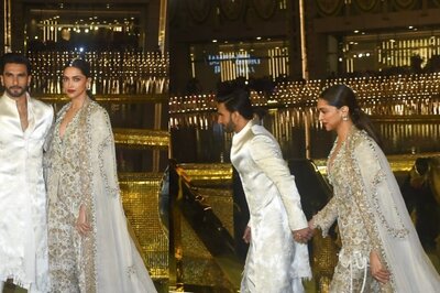 Deepika Padukone Blushes As Ranveer Singh Makes Her Laugh, Hold Her Hand at NMACC Launch; Watch Video