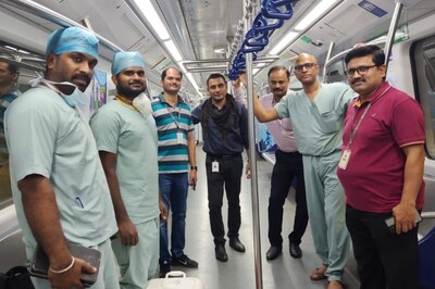 Live Heart Transported Via Hyderabad Metro Rail in Mission to Save a Life