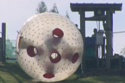 This bubble doesn't burst, it rolls