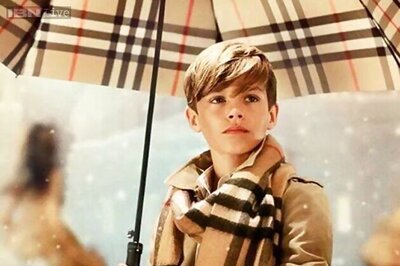 David Beckham's son Romeo earns 45,000 pounds as model for one day