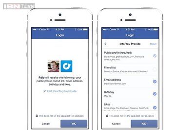 Facebook introduces anonymous logins, lets users limit data shared with apps