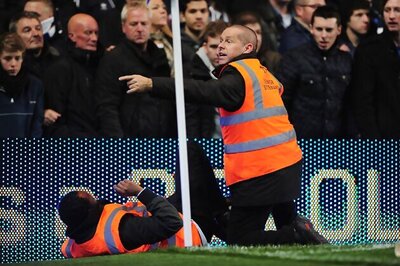 Chelsea steward hospitalized after crowd surge