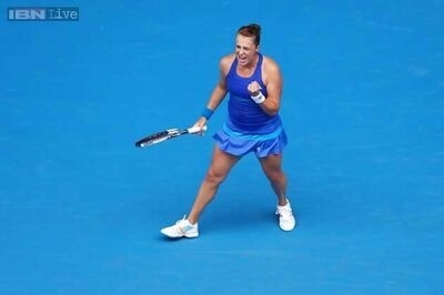Anastasia Pavlyuchenkova, Hantuchova advance at Open GDF Suez