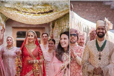 Katrina Kaif's Sisters Walk Her to 'Elated' Vicky Kaushal Under 'Phoolon Ki Chadar' on Wedding Day, See Pics