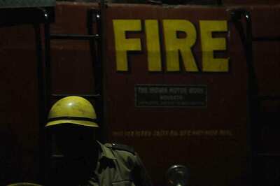 Fire Breaks Out in Delhi's Barakhamba Road